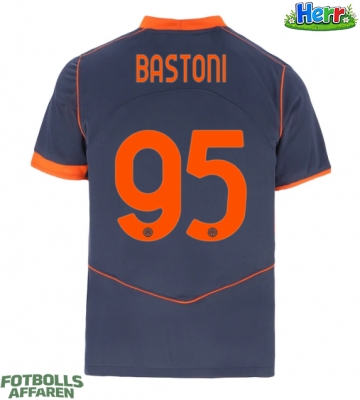 Inter Milan Alessandro Bastoni #95 Tredje Tröja 2025-26 Kortärmad